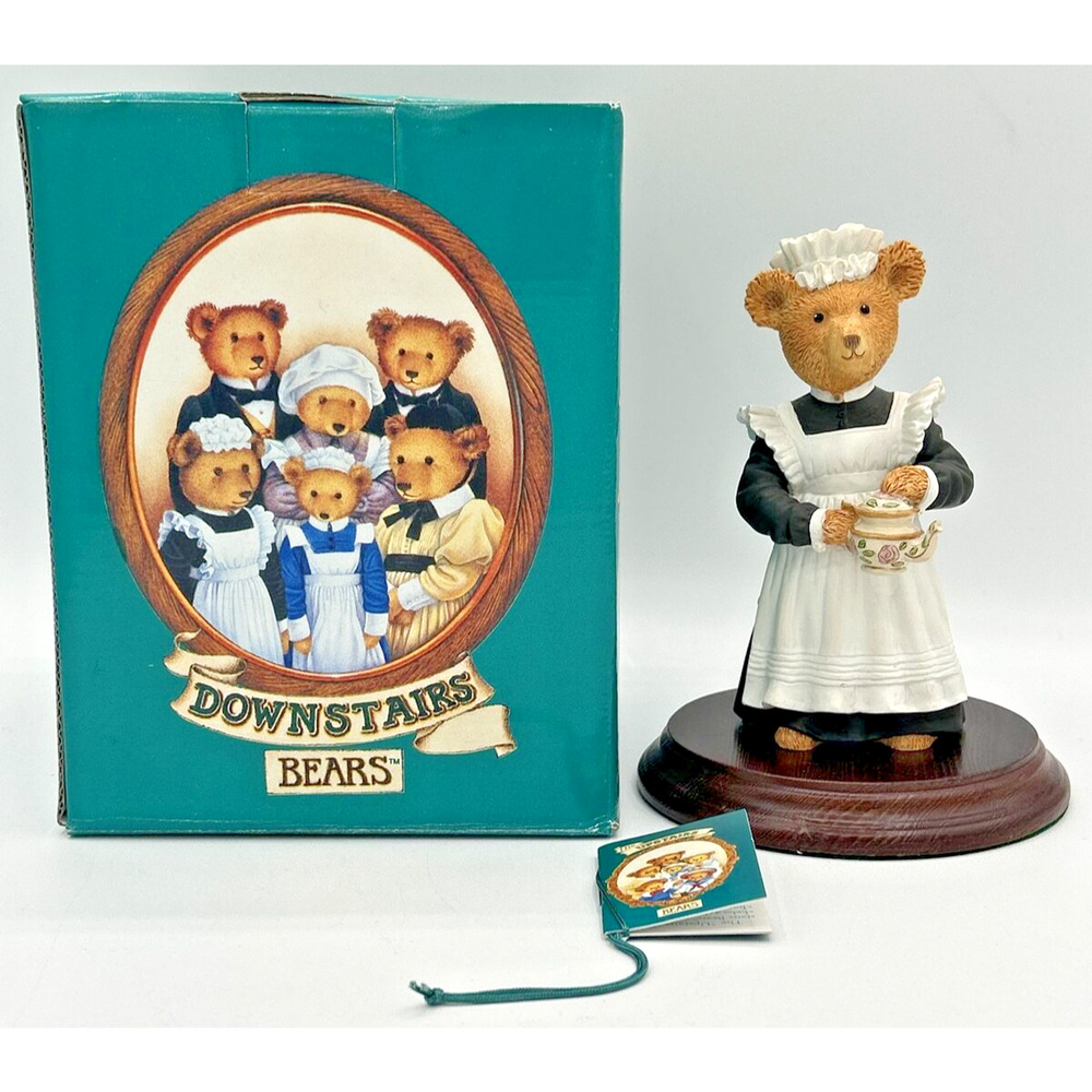 Dept‎ 56 The Upstairs Downstairs Bears Flora Mardle The Parlour Maid SKU U212